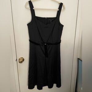NWT ‘Laundry by Shelli Segal’ chic black dress with beautiful belt accent.